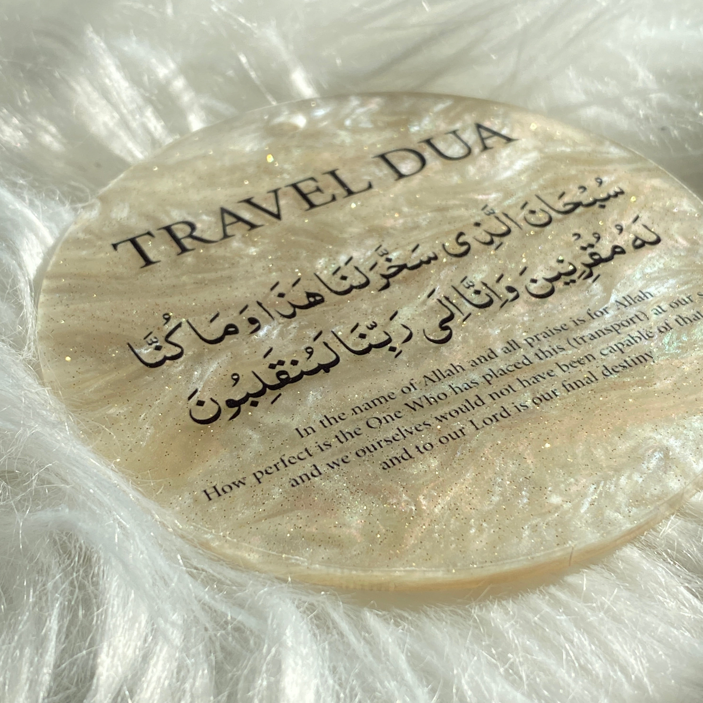 Travel dua car hanging ornament