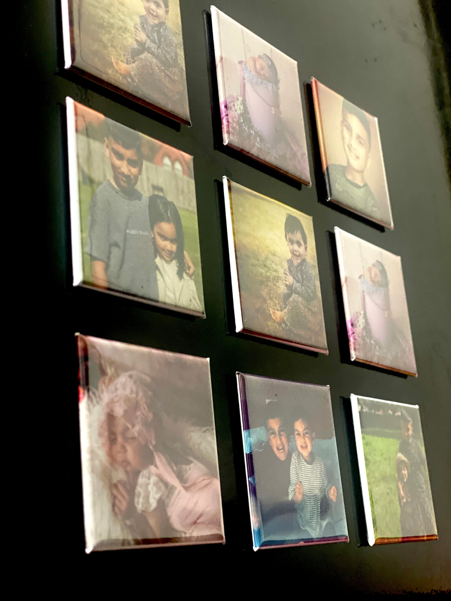 Custom Photo Fridge Magnet Set,