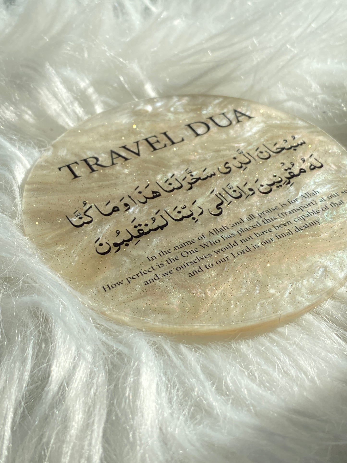 Travel dua car hanging ornament