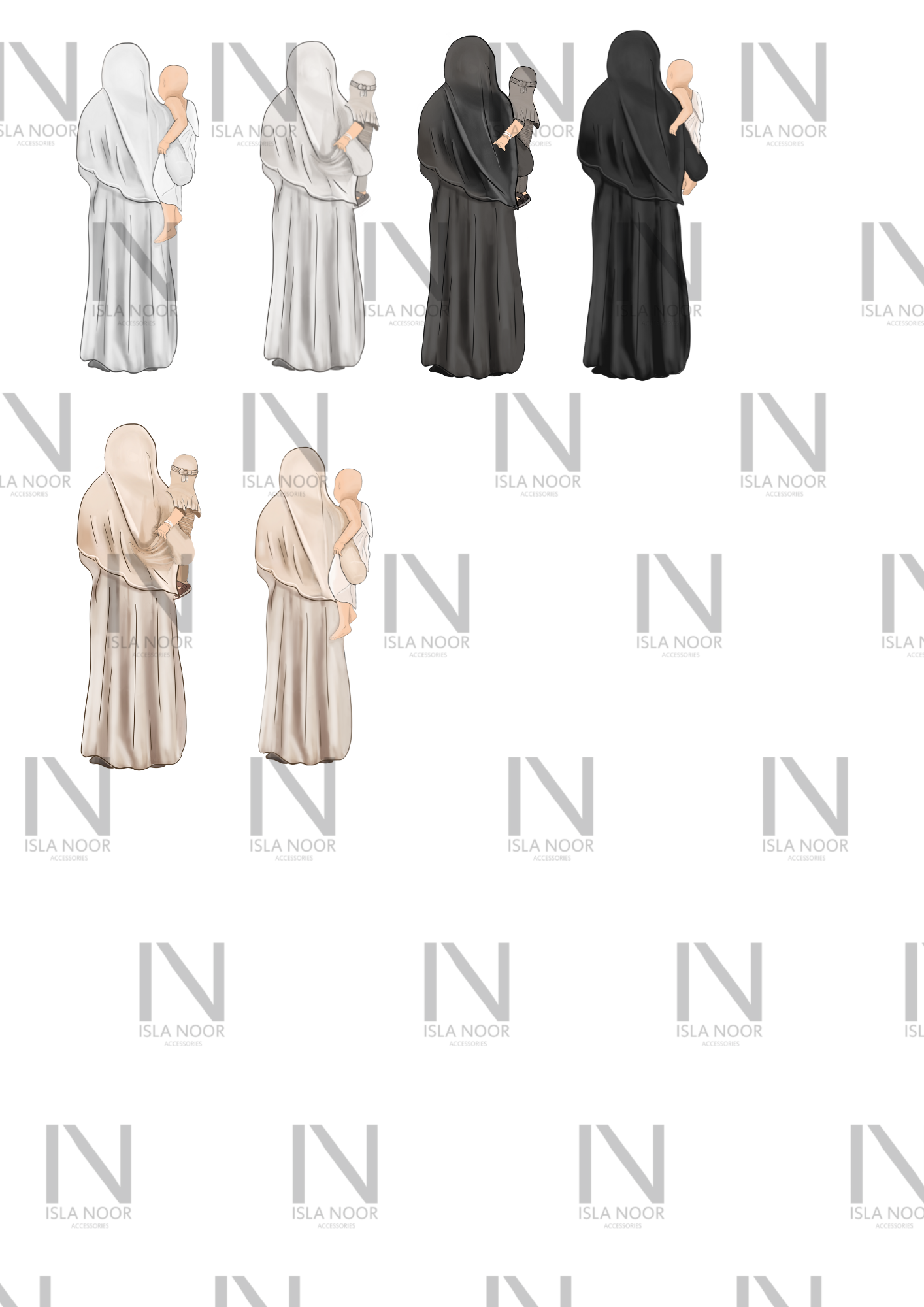 Islamic Umrah/ Hajj Mubarak Frame-Standing
