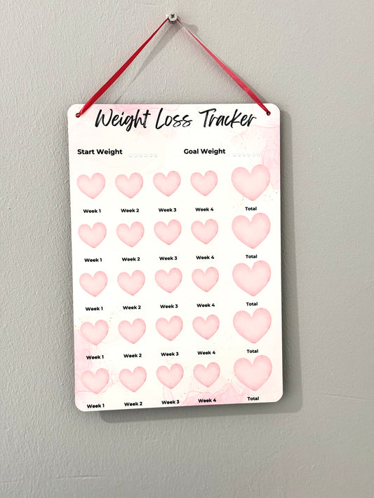 Weight Loss Tracker Board