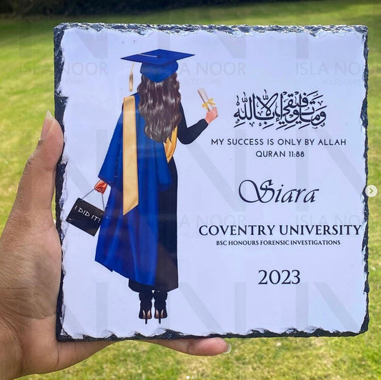 Graduation gift | 20cm Slate gifts | 11:88 | Quran | islamic gifts | Muslim gifts |Islamic education | graduation 2023